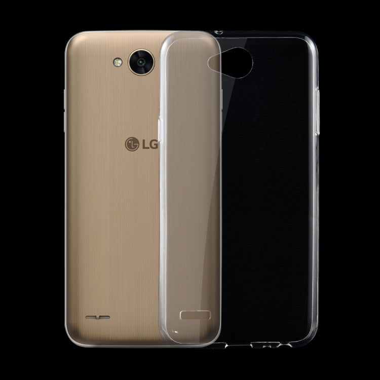 For LG X power2 0.75mm Ultra-thin Transparent TPU Protective Case(Transparent)