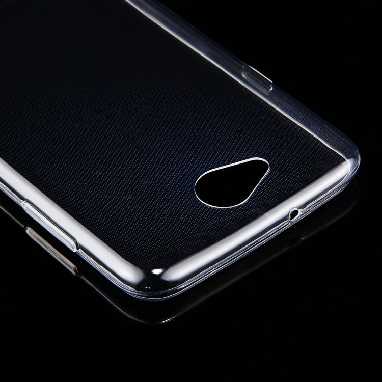 For LG X power2 0.75mm Ultra-thin Transparent TPU Protective Case(Transparent)