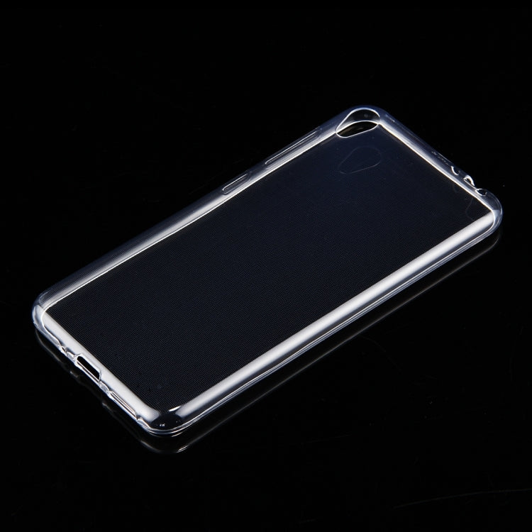 50 PCS for Asus ZenFone Live / ZB501KL 0.75mm Ultra-thin Transparent TPU Protective Case