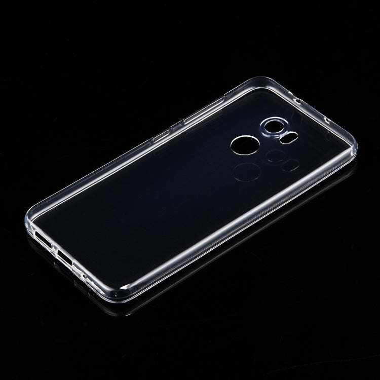 For HTC One X10 0.75mm Ultra-thin Transparent TPU Protective Case(Transparent)