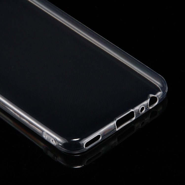 For Huawei  nova 2 0.75mm TPU Transparent Protective Case Back Cover Shell(Transparent)