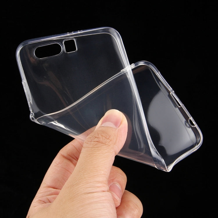 50 PCS for  Huawei Honor 9 0.75mm TPU Transparent Protective Case Back Cover Shell