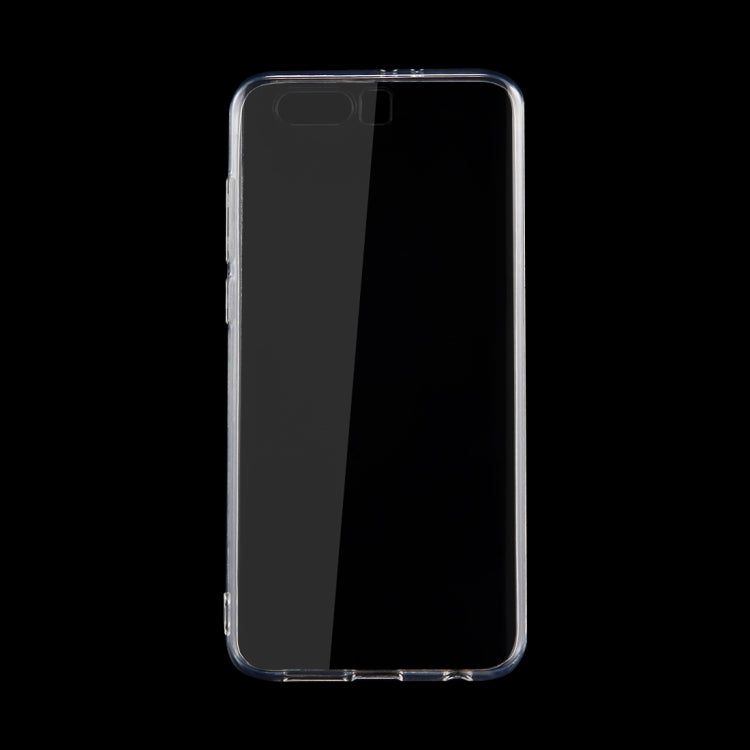For Huawei  Honor 9 0.75mm TPU Transparent Protective Case Back Cover Shell(Transparent)