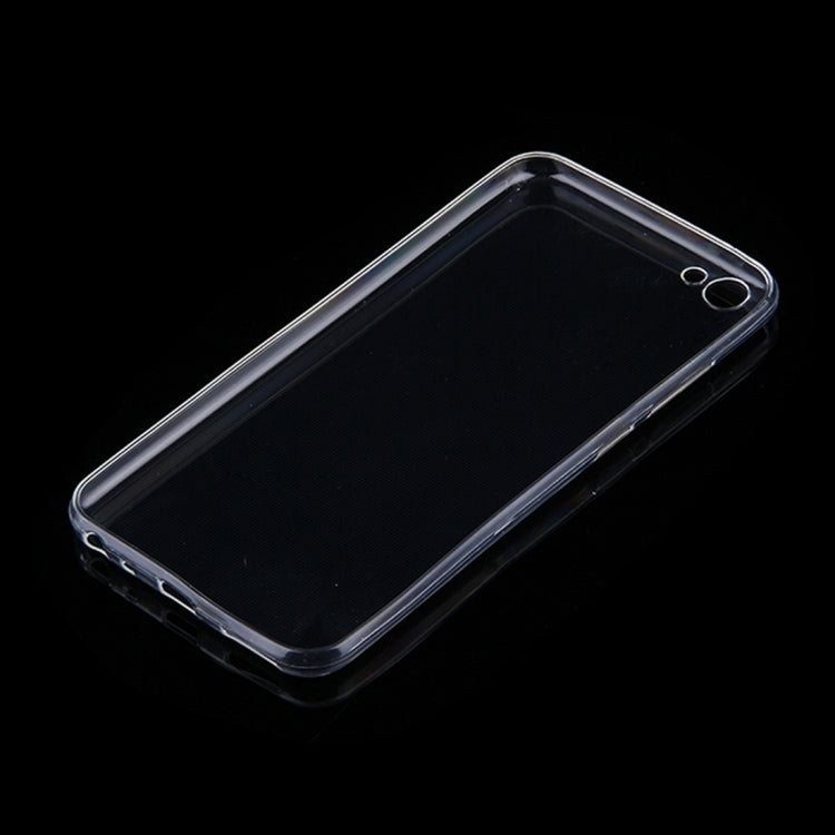 50 PCS for Vivo Y67 0.75mm Ultra-thin Transparent TPU Protective Case(Transparent)