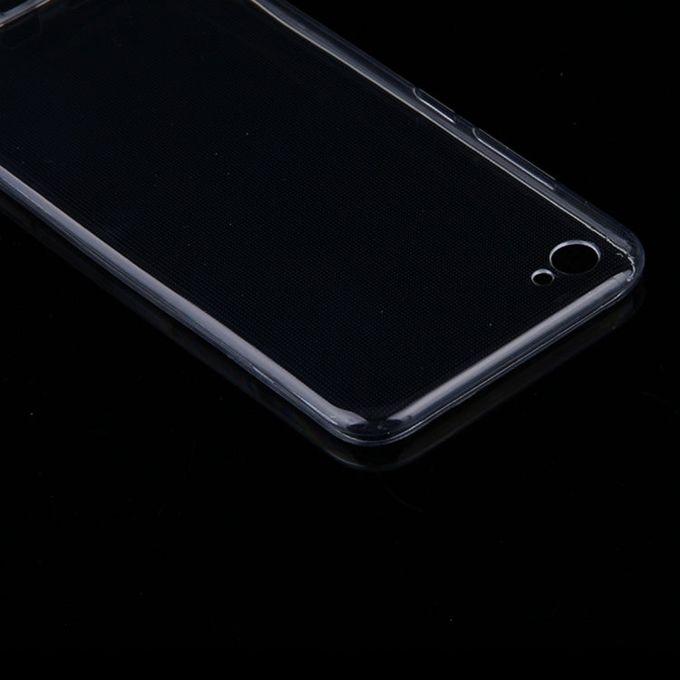 50 PCS for Vivo X9 Plus 0.75mm Ultra-thin Transparent TPU Protective Case(Transparent)