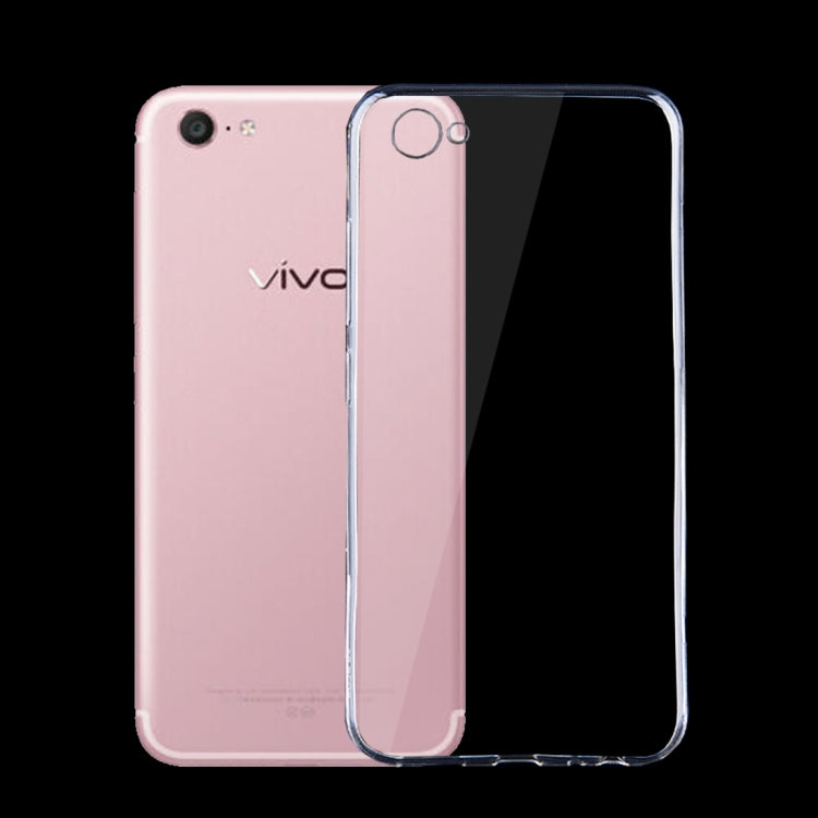 For vivo X9 Plus 0.75mm Ultra-thin Transparent TPU Protective Case(Transparent)