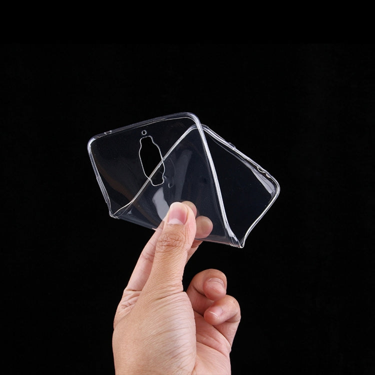 50 PCS for Huawei Mate 9 Pro 0.75mm Ultra-thin Transparent TPU Protective Case(Transparent)