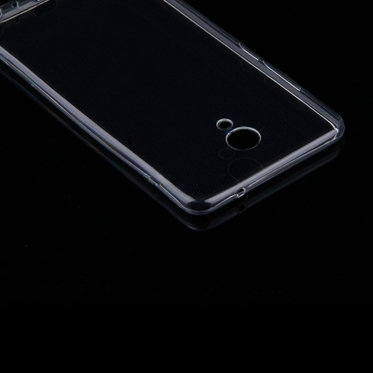 50 PCS for Meizu M5 Note 0.75mm Ultra-thin Transparent TPU Protective Case(Transparent)