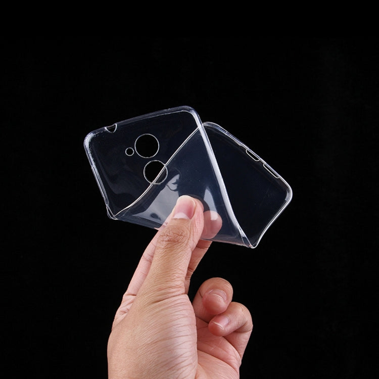 50 PCS for Huawei Enjoy 6S 0.75mm Ultra-thin Transparent TPU Protective Case(Transparent)