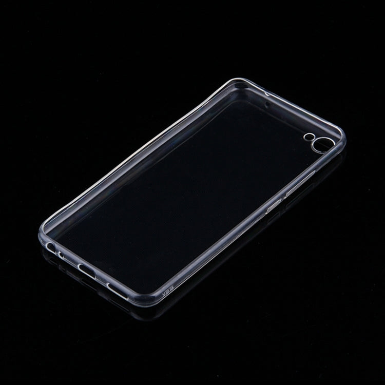 50 PCS for Meizu Meilan X 0.75mm Ultra-thin Transparent TPU Protective Case(Transparent)