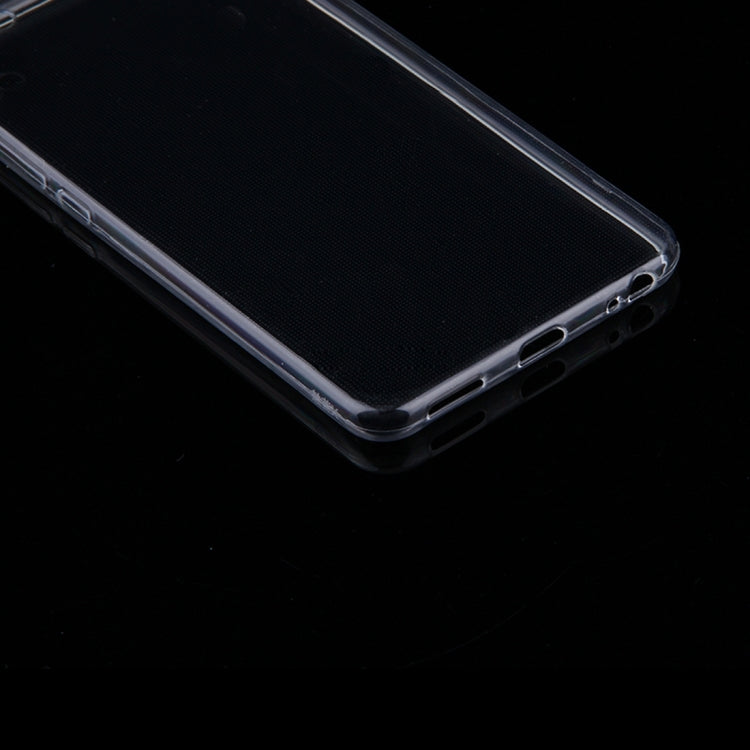 50 PCS for Meizu Meilan X 0.75mm Ultra-thin Transparent TPU Protective Case(Transparent)