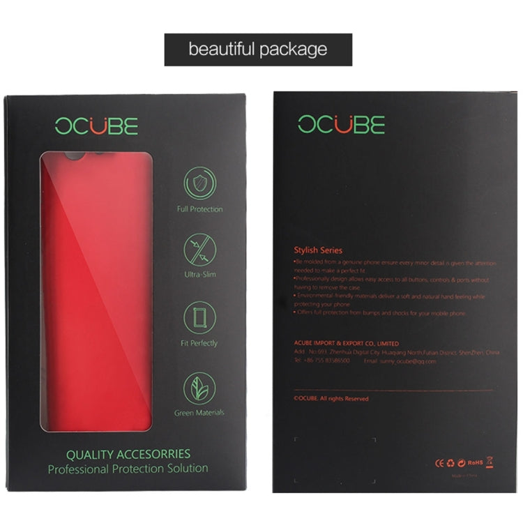 OCUBE for Vivo X9 Plus Metal Paint TPU Protective Back Cover Case