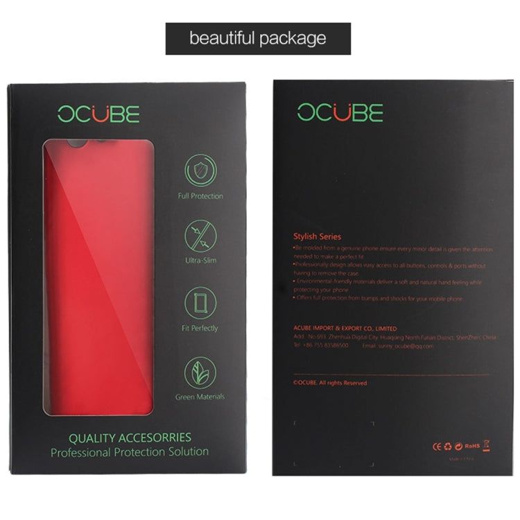 OCUBE for Huawei Nova 2 Plus Metal Paint TPU Protective Back Cover Case