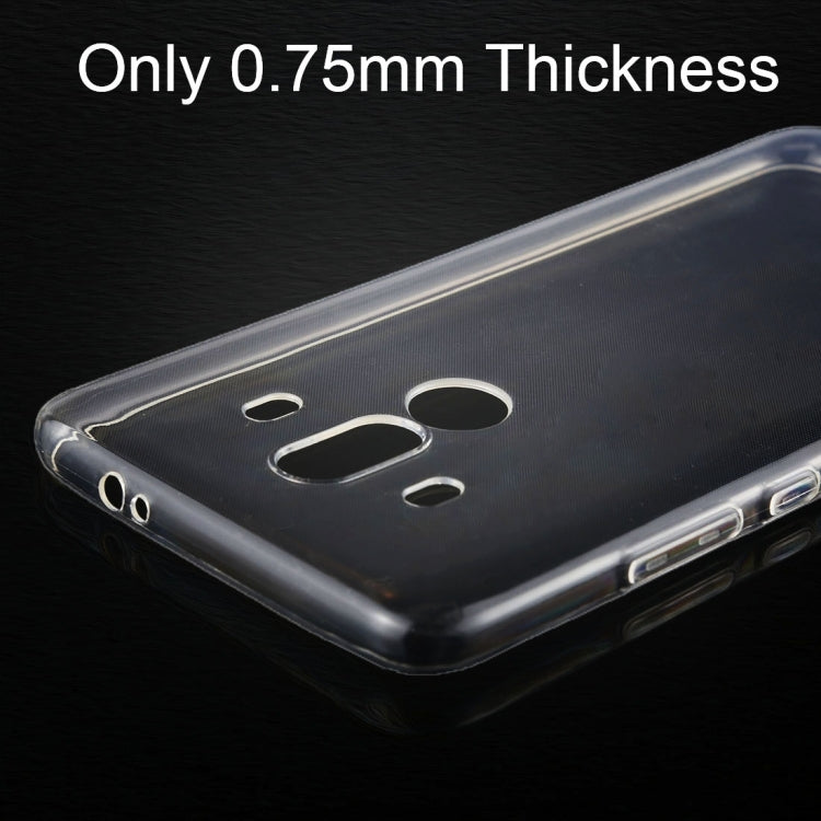 For Huawei  Mate 10 Pro 0.75mm Ultra-thin Transparent TPU Protective Case (Transparent)