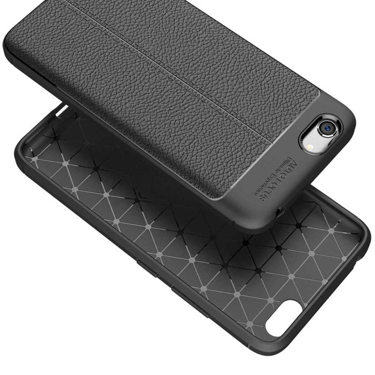 For Vivo  Y66 Litchi Texture Soft TPU Protective Case