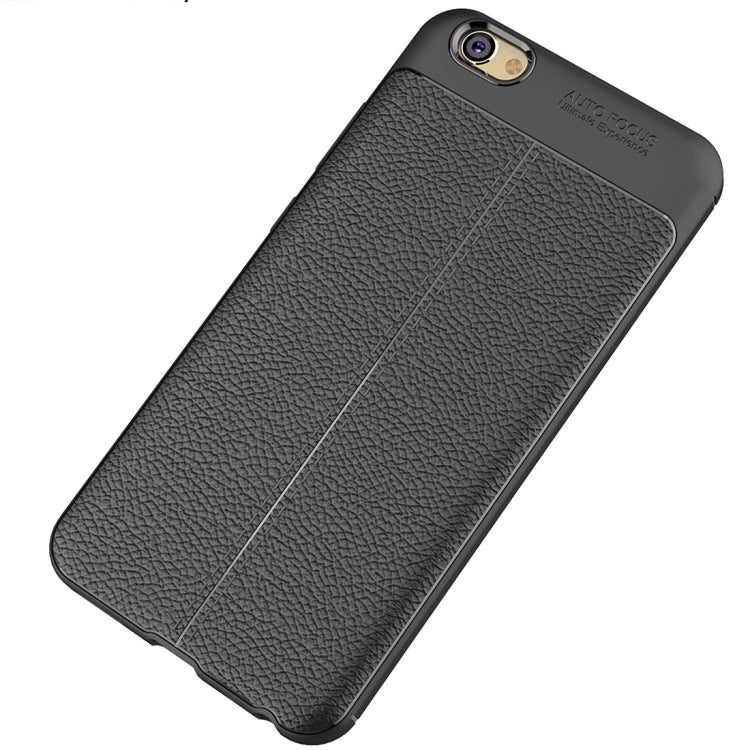 For Vivo  Y67 / V5 Litchi Texture Soft TPU Protective Case