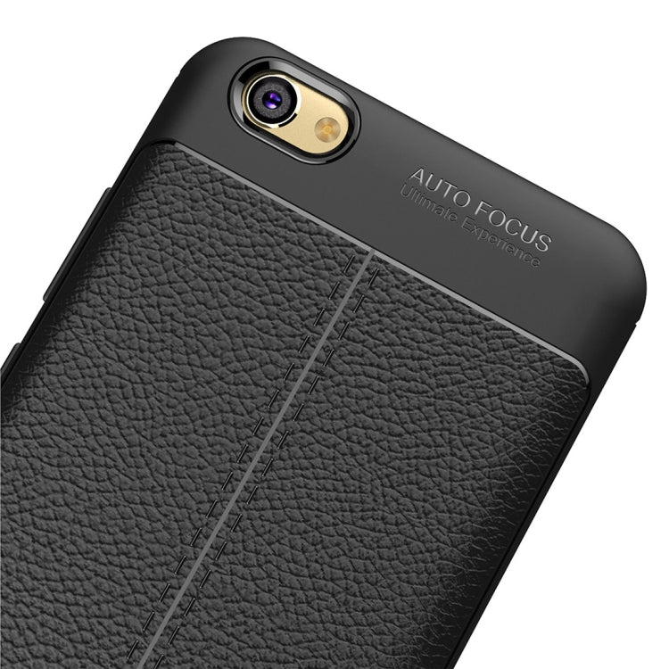 For Vivo  Y67 / V5 Litchi Texture Soft TPU Protective Case