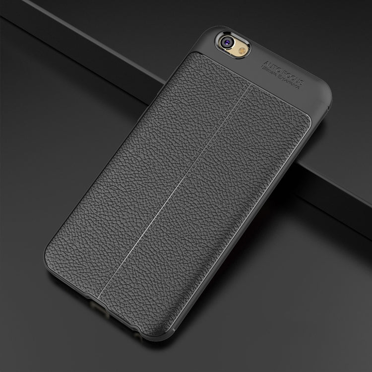 For Vivo  Y67 / V5 Litchi Texture Soft TPU Protective Case
