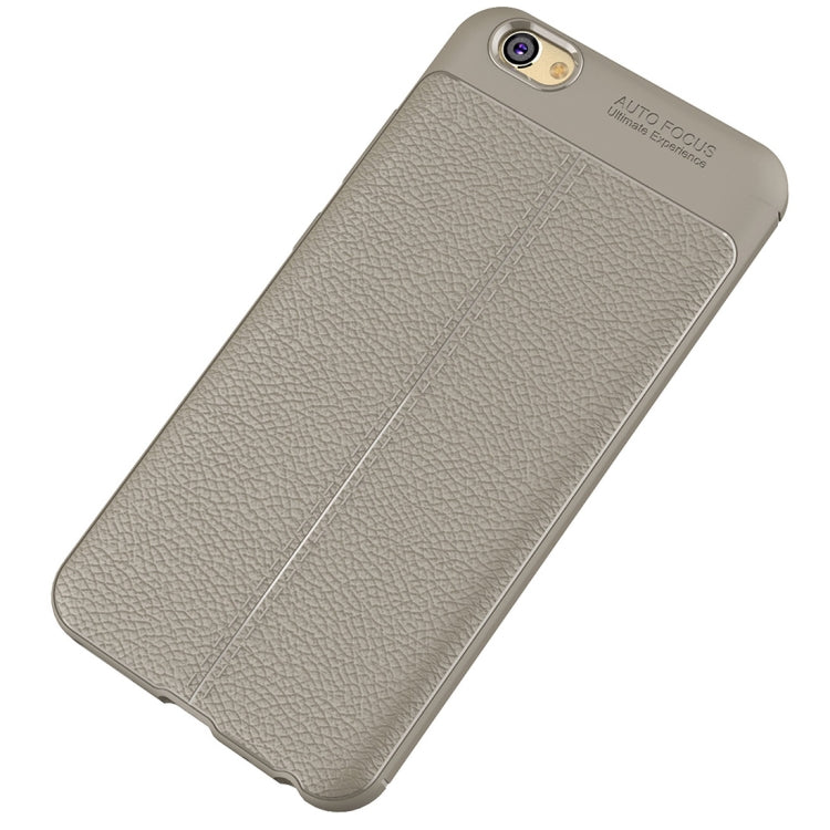 For Vivo  Y67 / V5 Litchi Texture Soft TPU Protective Case