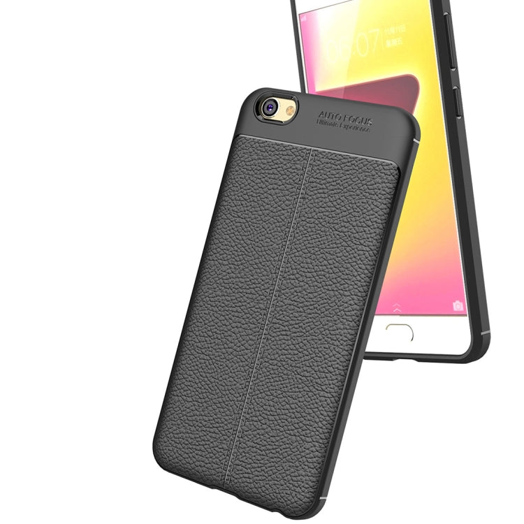 For Vivo  Y67 / V5 Litchi Texture Soft TPU Protective Case