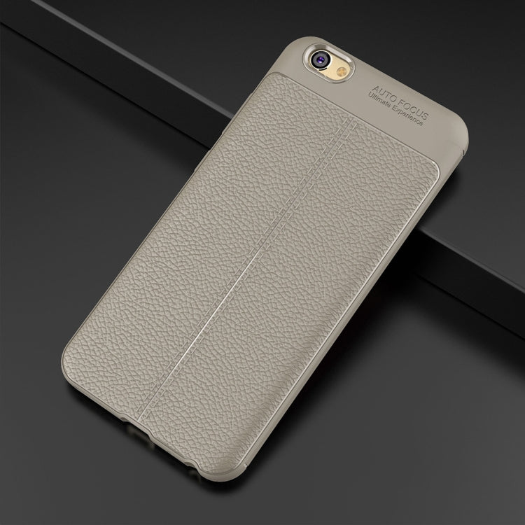 For Vivo  Y67 / V5 Litchi Texture Soft TPU Protective Case