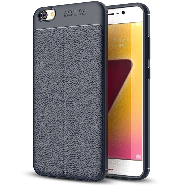 For Vivo  Y67 / V5 Litchi Texture Soft TPU Protective Case