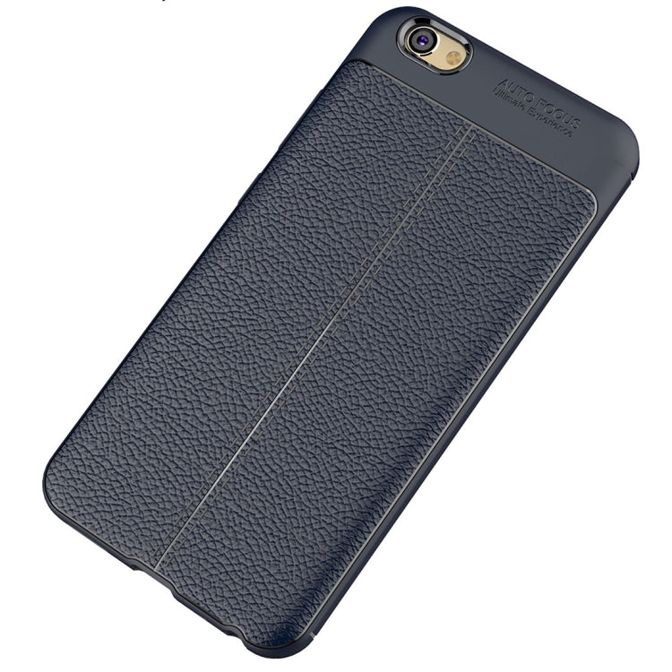 For Vivo  Y67 / V5 Litchi Texture Soft TPU Protective Case