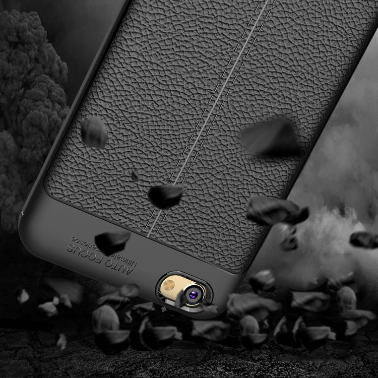 For Vivo  Y67 / V5 Litchi Texture Soft TPU Protective Case