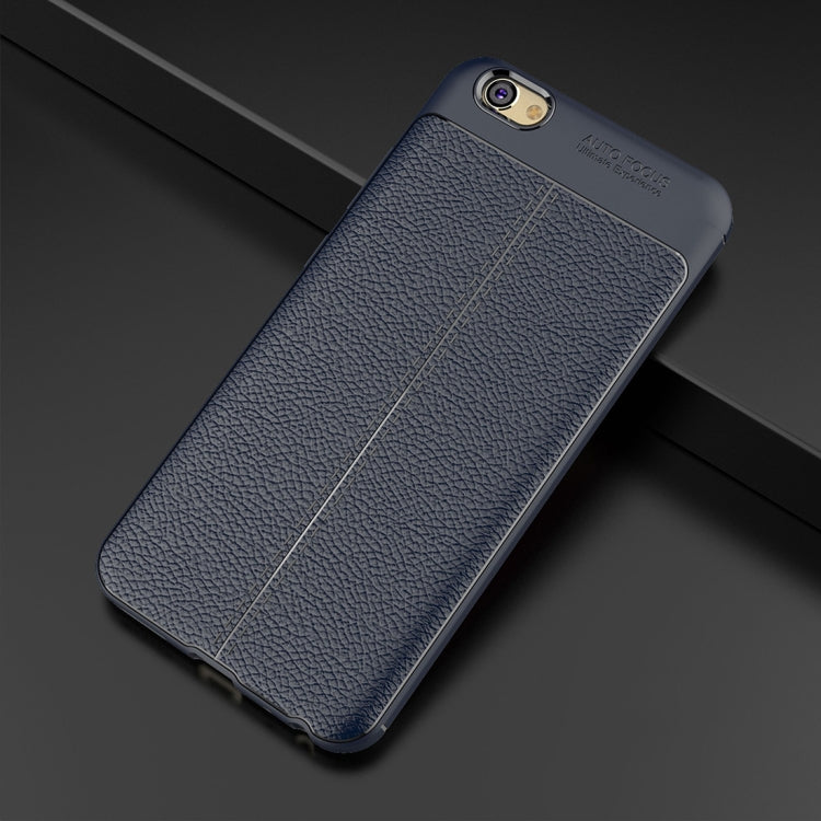 For Vivo  Y67 / V5 Litchi Texture Soft TPU Protective Case