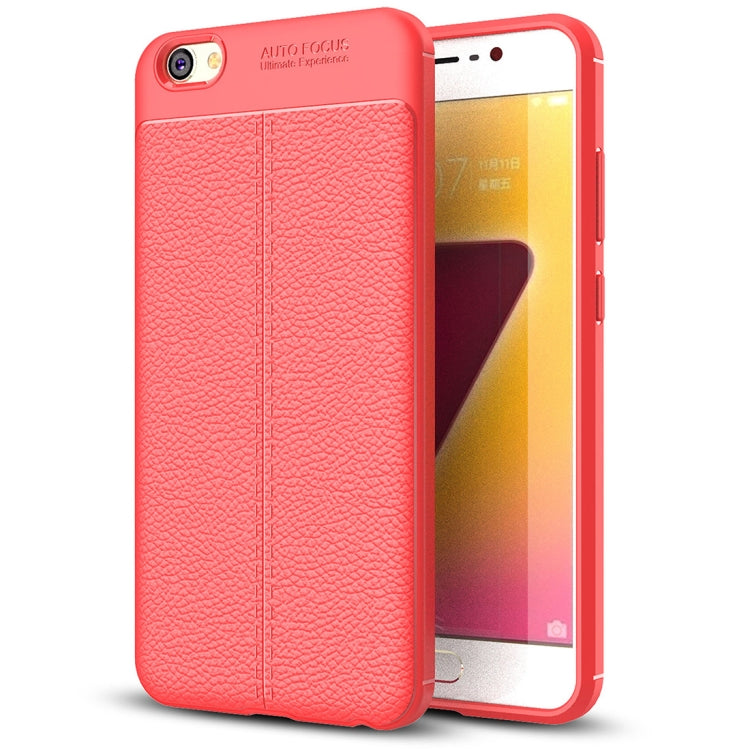 For Vivo  Y67 / V5 Litchi Texture Soft TPU Protective Case
