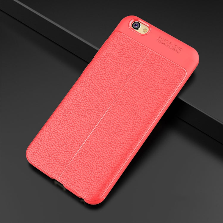 For Vivo  Y67 / V5 Litchi Texture Soft TPU Protective Case