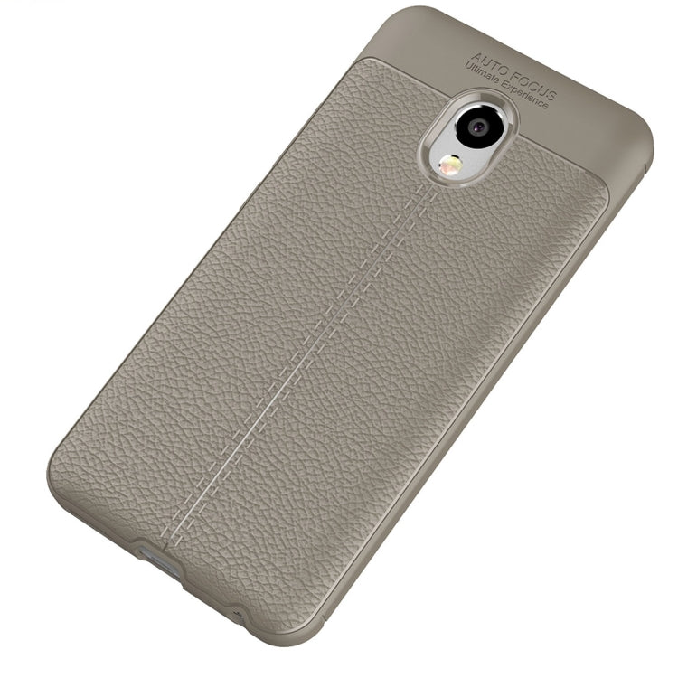 For Meizu  M5 Note Litchi Texture Soft TPU Protective Case