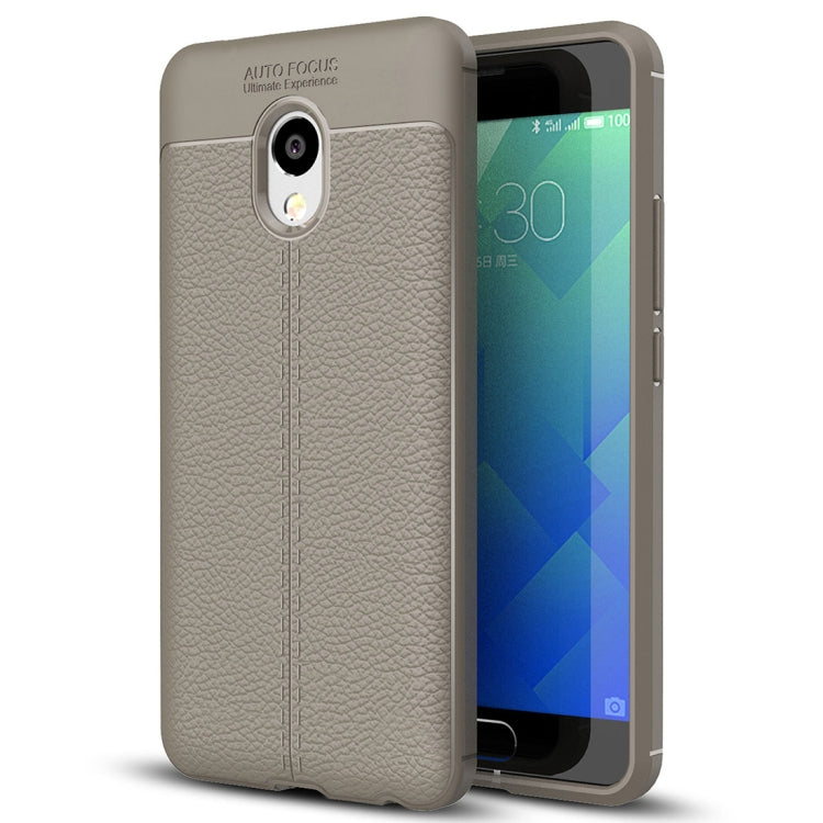 For Meizu  M5 Note Litchi Texture Soft TPU Protective Case