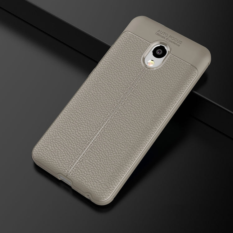 For Meizu  M5 Note Litchi Texture Soft TPU Protective Case