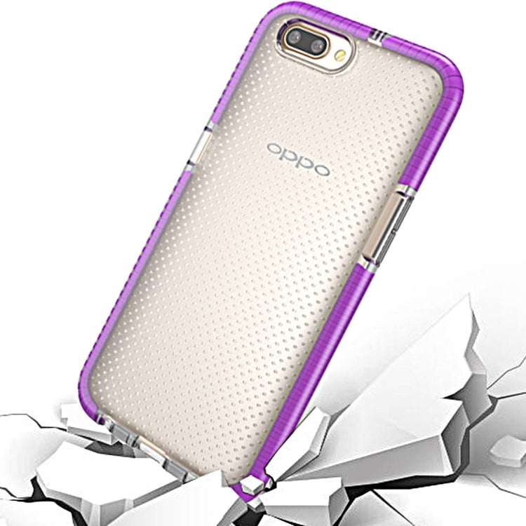 For OPPO R11 Plus Basketball Texture Anti-collision TPU Protective Case