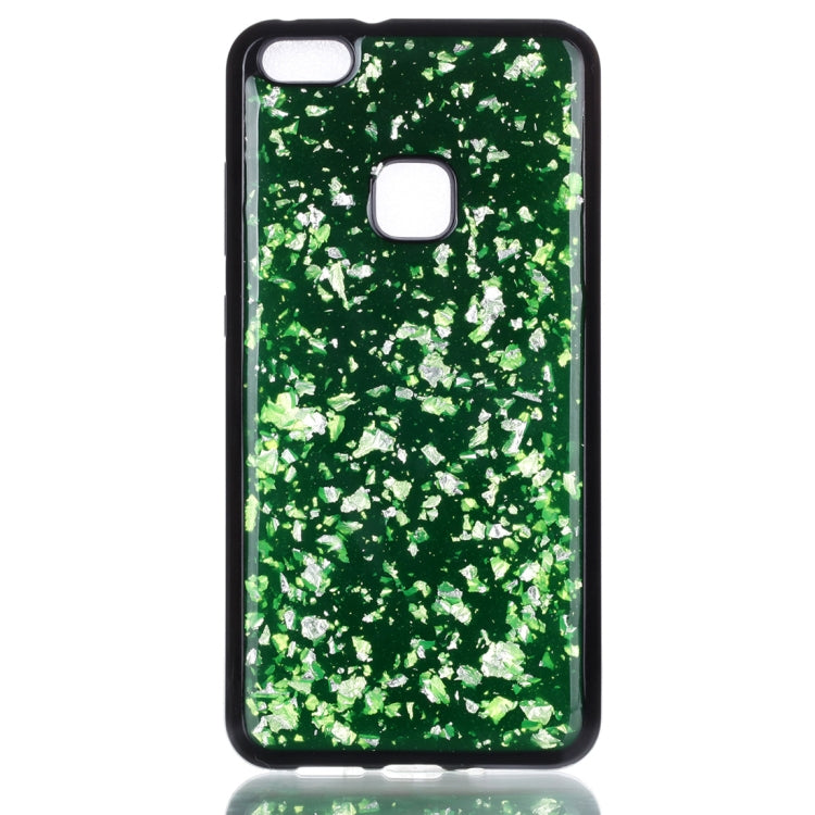 For Huawei  P10 Lite Gold Foil TPU Protective Back Cover Case