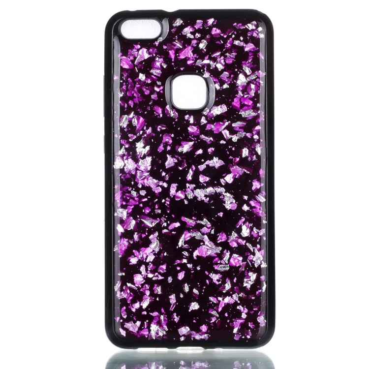 For Huawei  P10 Lite Gold Foil TPU Protective Back Cover Case