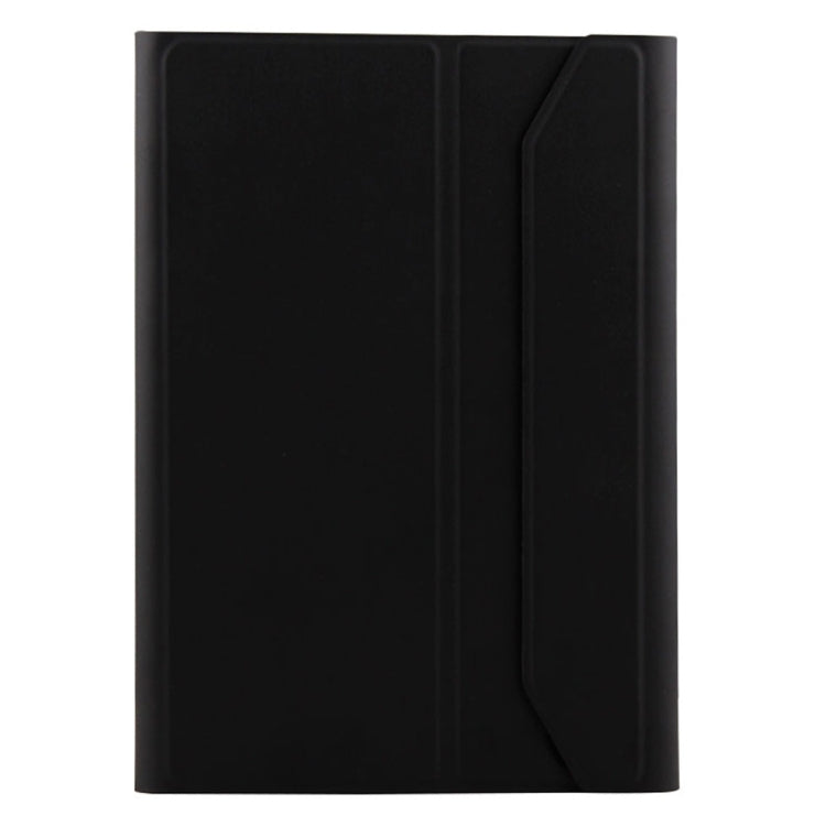 For iPad mini 3 / mini 2 / mini Detachable Aluminum Alloy Bluetooth Keyboard + Lambskin Texture Leather Tablet Case with Holder