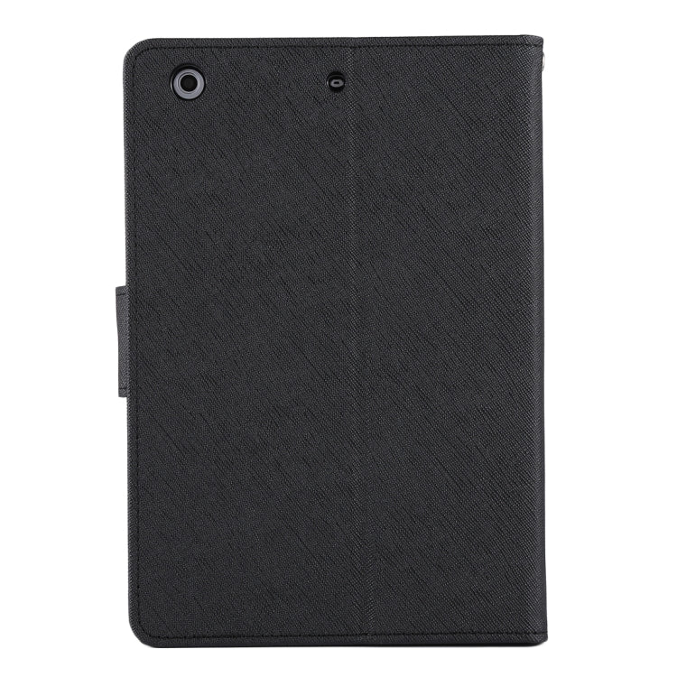 GOOSPERY FANCY DIARY for iPad mini 3 / 2 Cross Texture Leather Case with Card Slot & Holder & Wallet