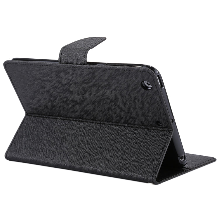 GOOSPERY FANCY DIARY for iPad mini 3 / 2 Cross Texture Leather Case with Card Slot & Holder & Wallet