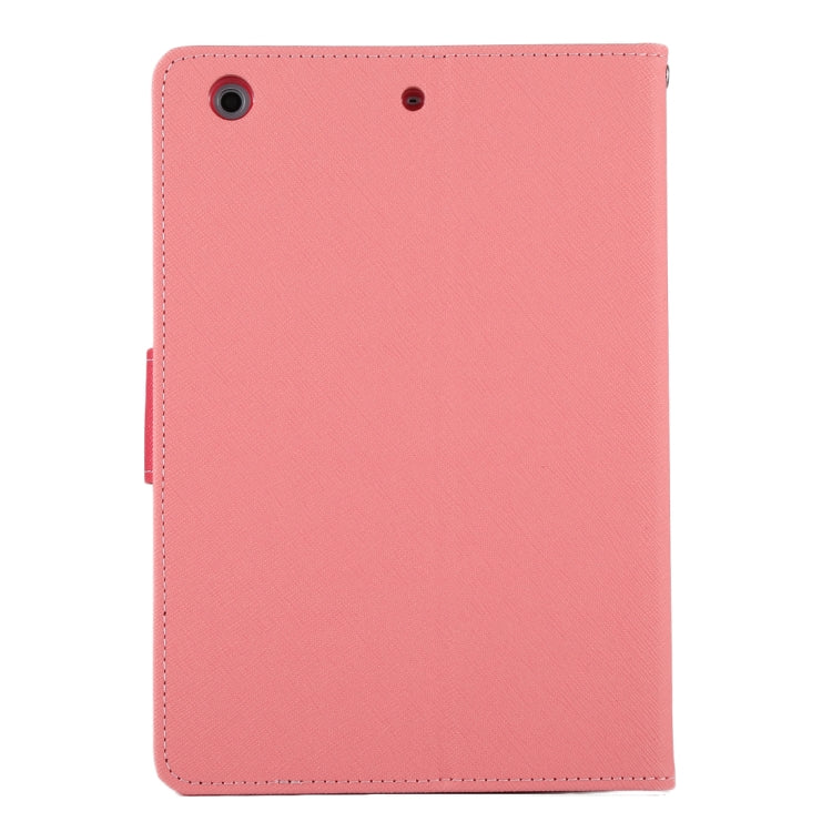 GOOSPERY FANCY DIARY for iPad mini 3 / 2 Cross Texture Leather Case with Card Slot & Holder & Wallet