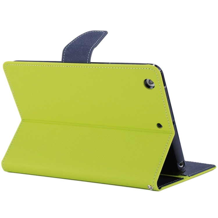 GOOSPERY FANCY DIARY for iPad mini 3 / 2 Cross Texture Leather Case with Card Slot & Holder & Wallet