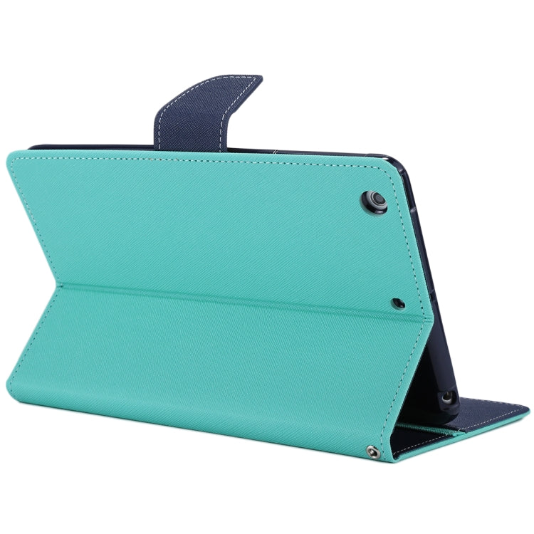 GOOSPERY FANCY DIARY for iPad mini 3 / 2 Cross Texture Leather Case with Card Slot & Holder & Wallet
