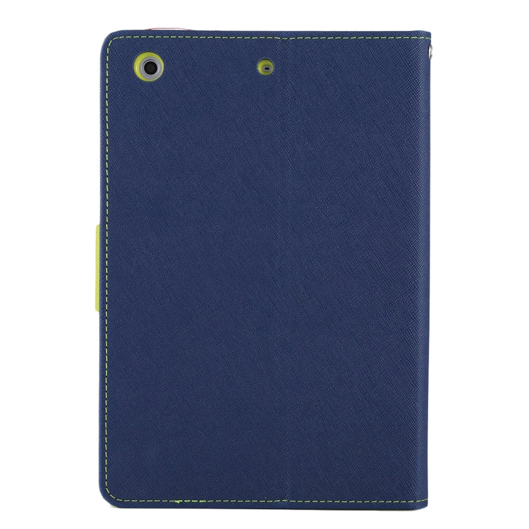 GOOSPERY FANCY DIARY for iPad mini 3 / 2 Cross Texture Leather Case with Card Slot & Holder & Wallet