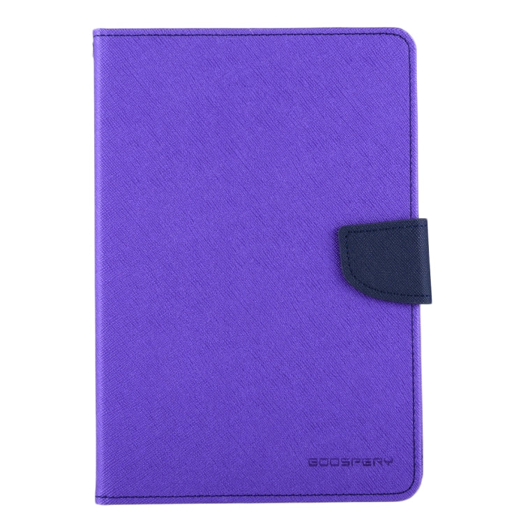 GOOSPERY FANCY DIARY for iPad mini 3 / 2 Cross Texture Leather Case with Card Slot & Holder & Wallet