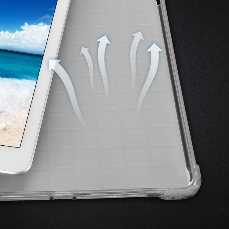 Transparent TPU Full Edge Thicken Corners Shockproof Soft Protective Case for iPad 9.7 (2018) / 9.7 (2017) / air / air2