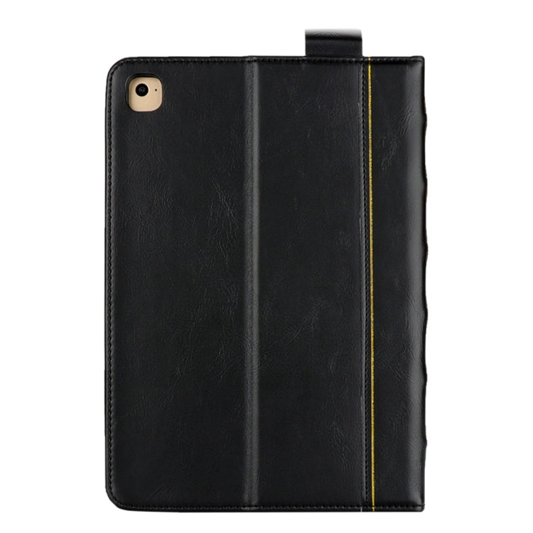 Bible Style Business Horizontal Flip Leather Case for iPad