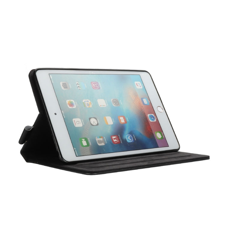 Bible Style Business Horizontal Flip Leather Case for iPad