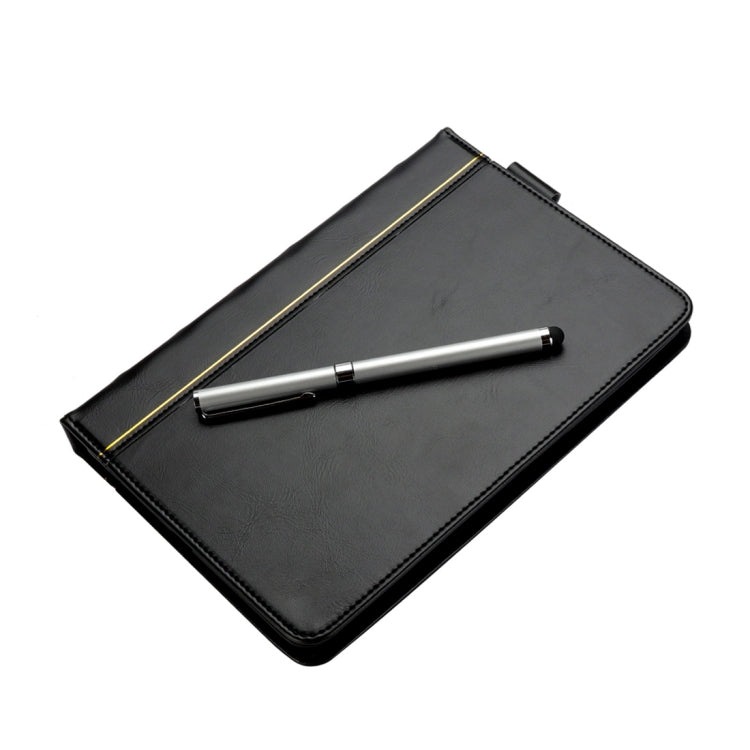 Bible Style Business Horizontal Flip Leather Case for iPad