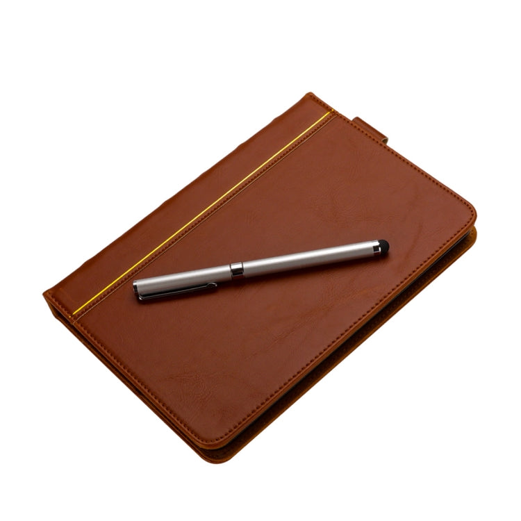 Bible Style Business Horizontal Flip Leather Case for iPad